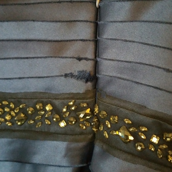 BCBG MAXAZRIA Sapphire Sweetheart Bandage Dress - Picture 3 of 4